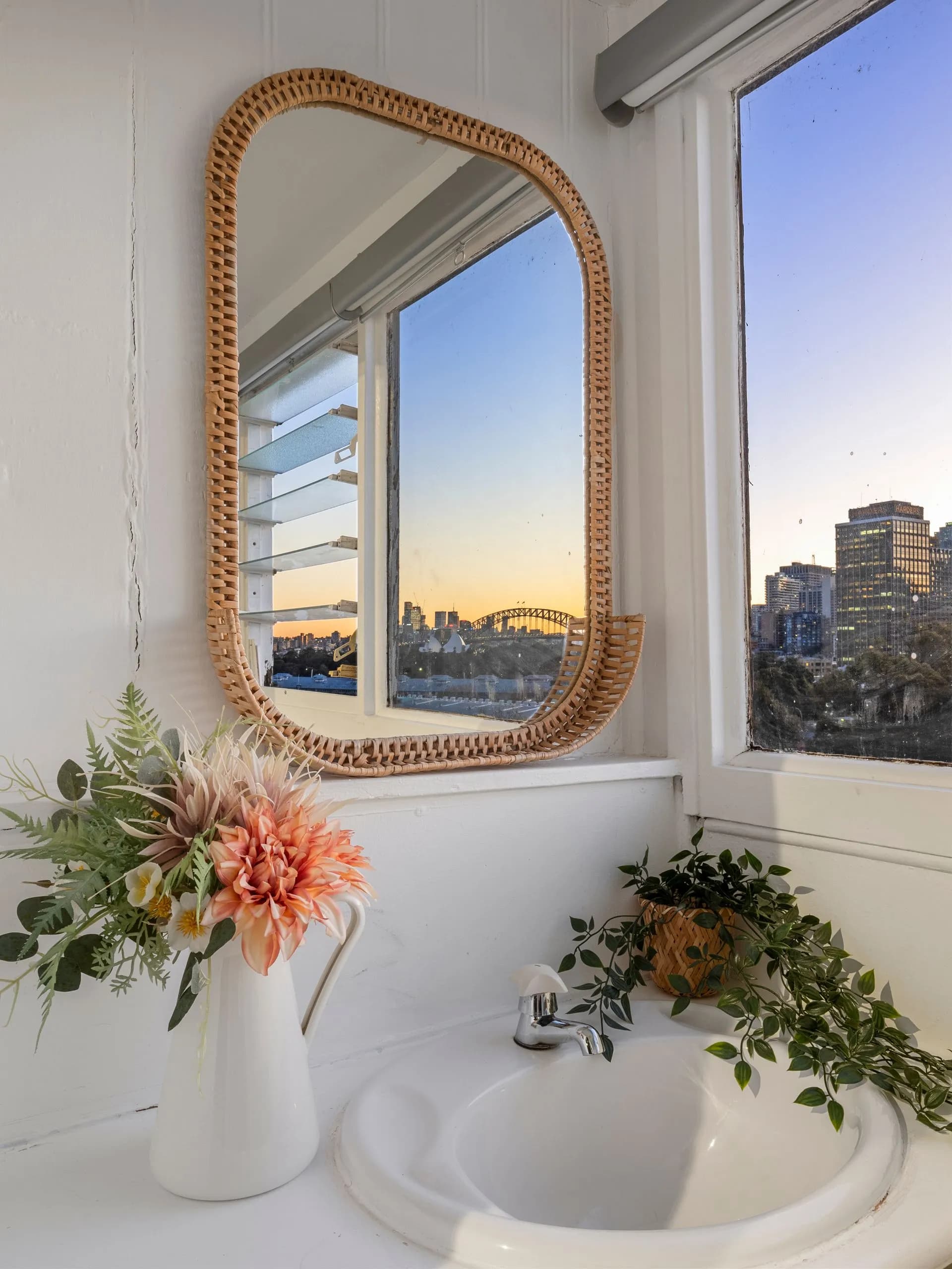 Azzurro Sydney — golden-hour balcony view